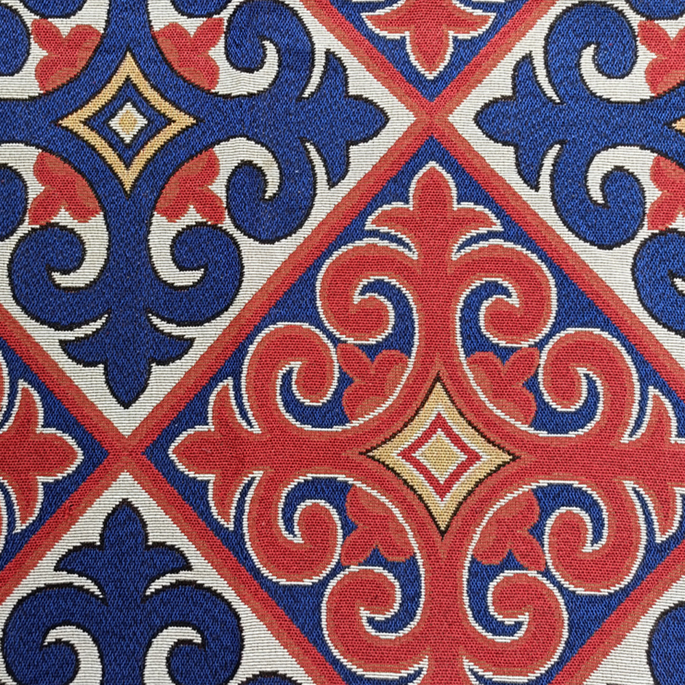 القطن الوطني البوليستر القطن المخلوطة Jacquard Fabric الشهادة الصديقة للبيئة تدعم التخصيص للمنسوجات المنزلية